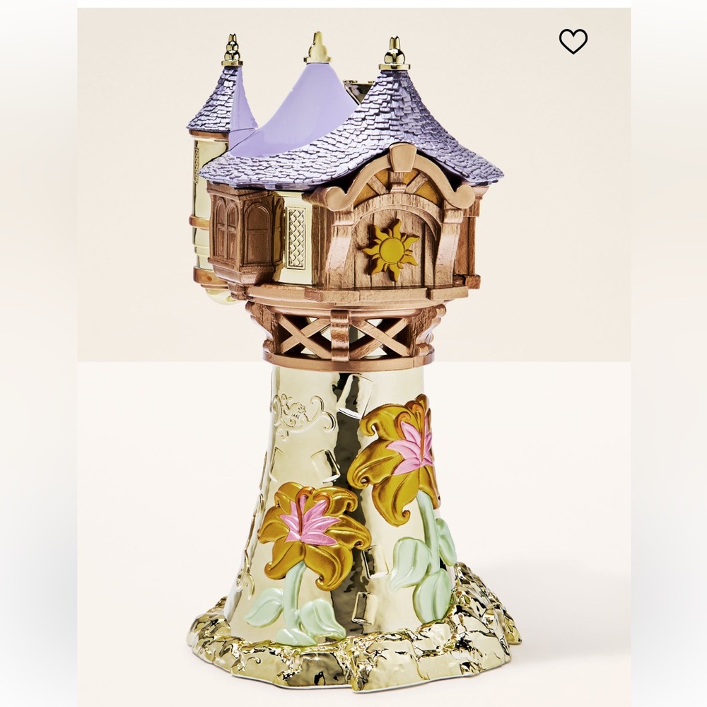 Bath & Body Works Disney Princesses Rapunzel Tower Candle Holder Pedestal